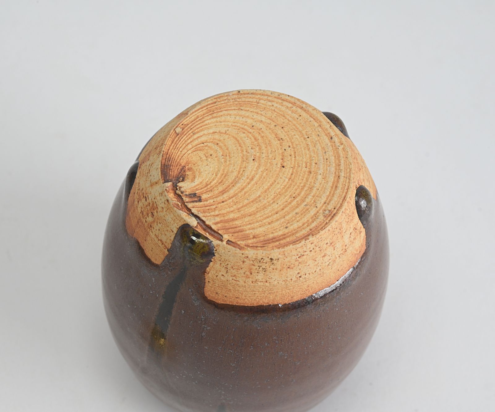 【茶道具】美濃光寿造　大名物　日野肩衝写茶入（共箱） 茶道具】美濃光寿造 大名物 日野肩衝写茶入（共箱）