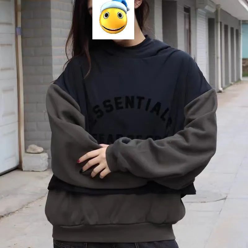 快適な着心地にFEAR OF GOD FOGフィアオブゴッドESSENTIALSエッセンシャルズナイロン フリース パーカー/フーディー　ユニセックス