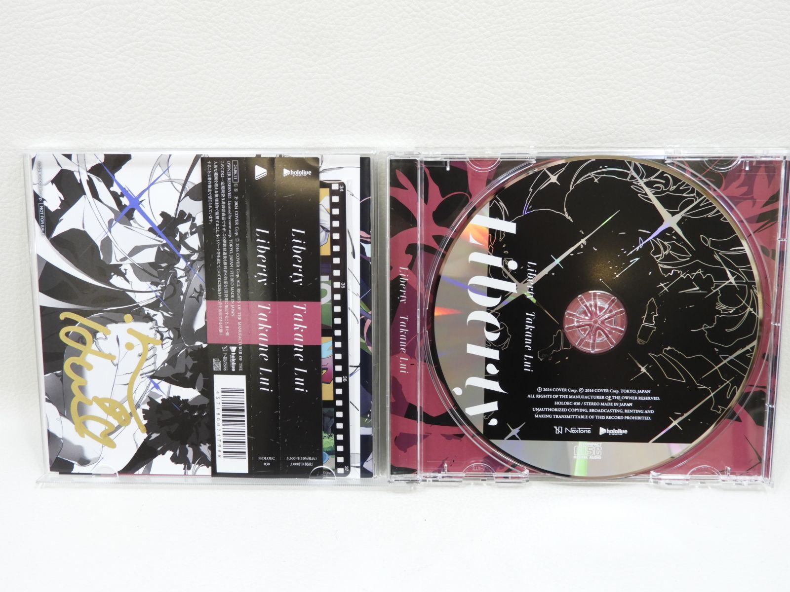 ■【帯付き】鷹嶺ルイ 1st Album 「Liberty」CD アルバム (014)