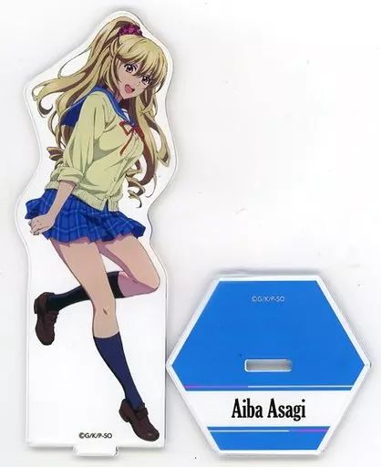 藍羽浅葱 アクリルスタンド 4種まとめ売り 中古】アクリルスタンド・アクリルパネル 藍羽浅葱 アクリルスタンド