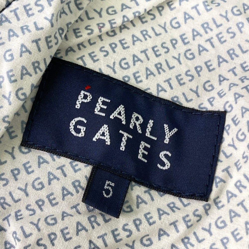 サイズ：5 PEARLY GATES パーリーゲイツ 2024年 パンツ  ネイビー系 [240101427010] ゴルフウェア メンズ ストスト サイズ：5 PEARLY GATES パーリーゲイツ 2024年 パンツ ネイビー