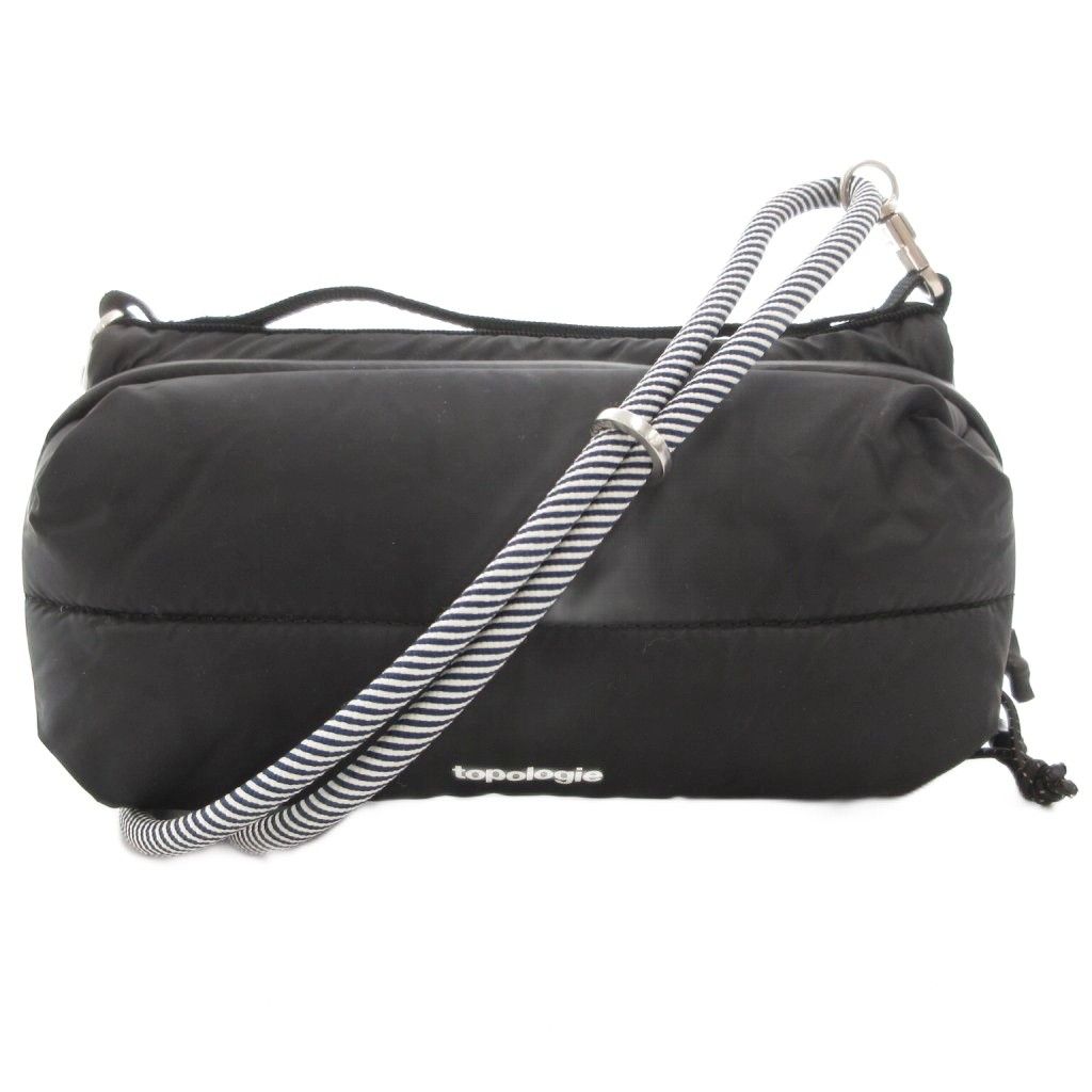 topologie Bottle ロゴ ナイロンサコッシュ ブラック Bottle Sacoche ボトルサコッシュ【バッグ単体】 – Topologie