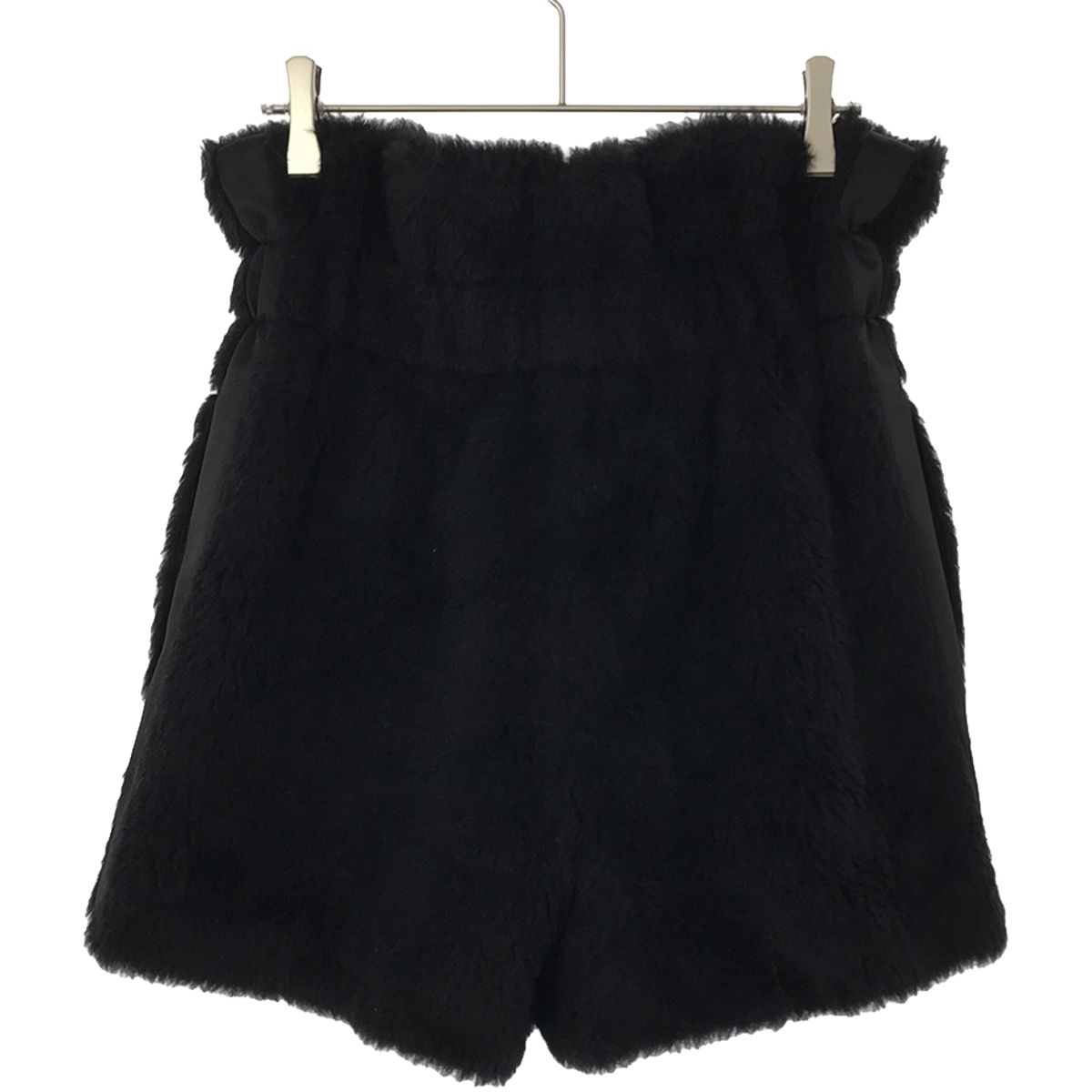 MaxMara マックスマーラ Tripoli Alpaca Blended Shorts テディベア ショートパンツ ブラック 40 - メルカリ