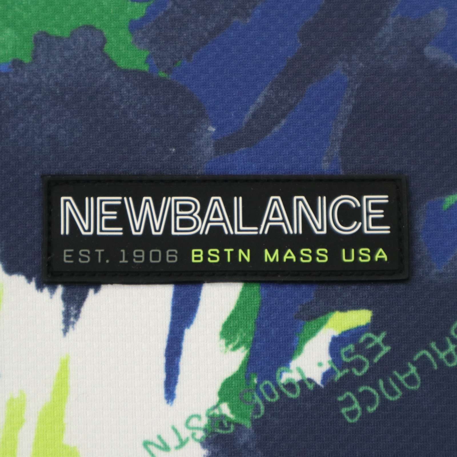 new balance golf - ニューバランス ゴルフ 半袖 ポロシャツ メンズ 4 (M) ブルー タイダイ new balance golf ニューバランス ゴルフ 春夏☆ ロゴ