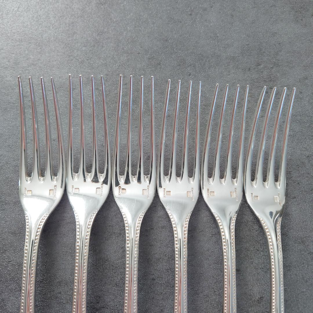 クリストフル パール スタンダードフォーク 6点