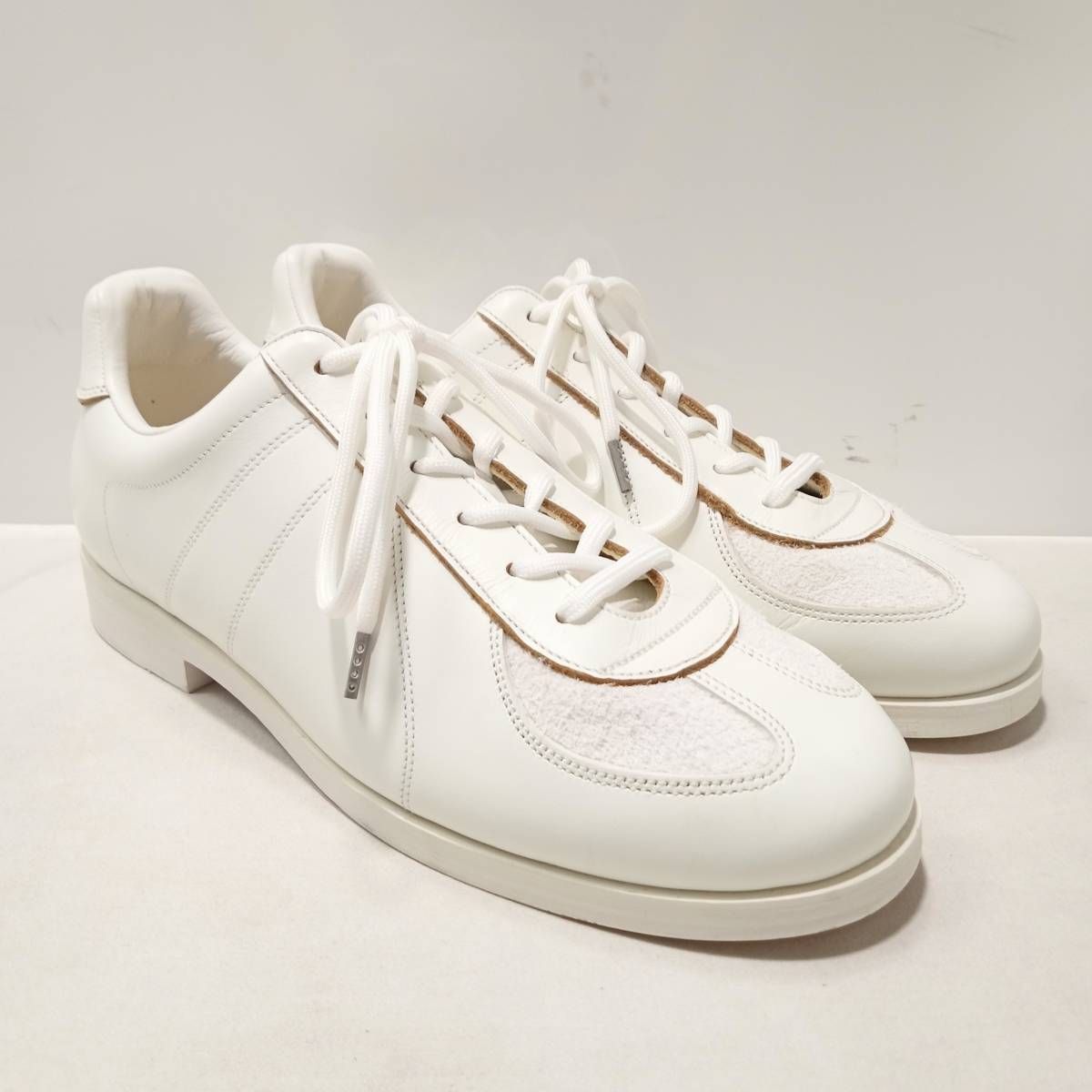 FOOT THE COACHER NON-SPORTY SNEAKERS WHITE ドレスシューズ サイズ7 フットザコーチャー 