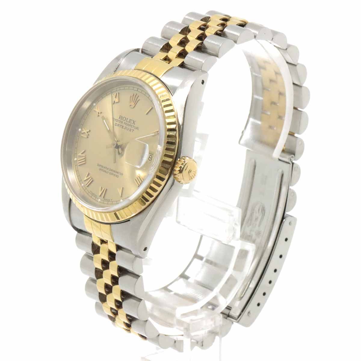 ROLEX コマ YG SS コンビ ブレス ベルト デイトジャスト