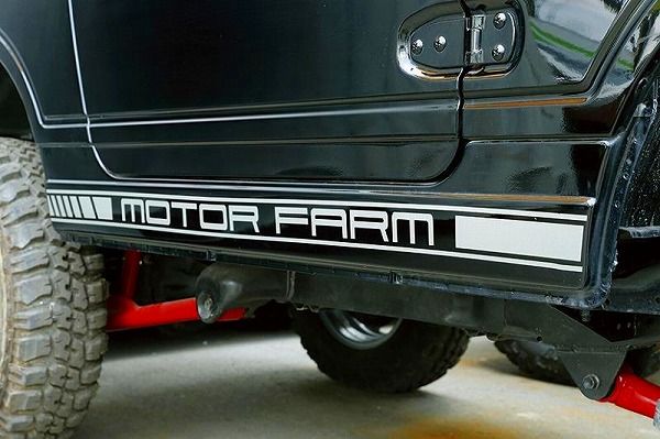 モーターファーム/Motor Farm MOTOR FARM ステッカー ドイツ車風 ビッグタイプ 選べる5カラー