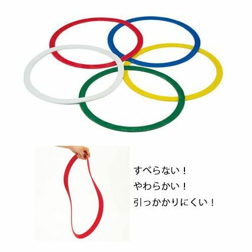 光触媒コーティング済み　ウイルス等の感染対策に　エバニュー　ラバーリング（５色10枚組）　evernew　ETE096　8250　※代引不可