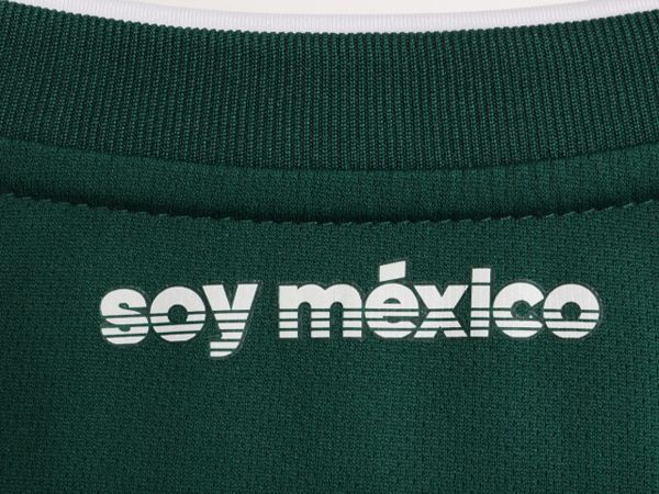 adidas - アディダス メキシコ 代表 サッカー ユニフォーム メンズ M 正規品 2018 ワールドカップ モデル 当時物 レプリカ オフィシャル Tシャツ 緑 adidas - アディダス メキシコ 代表 サッカー ユニフォーム