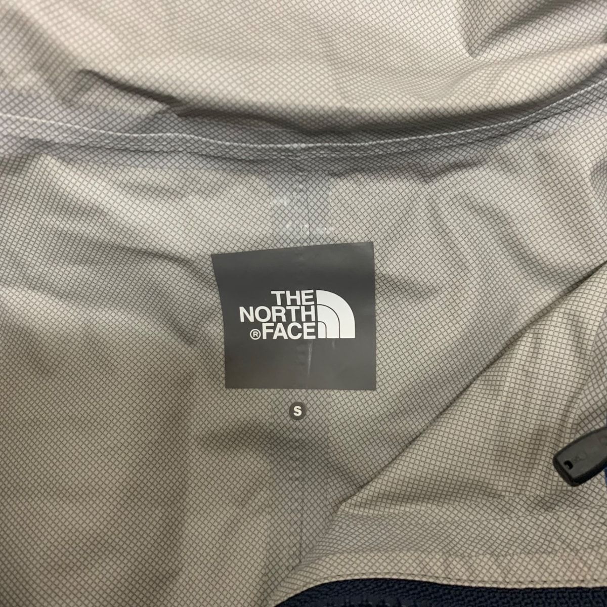 THE NORTH FACE(ノースフェイス) ブルゾン サイズS レディース美品 - ネイビー×ブルー 長袖/花柄/春/秋