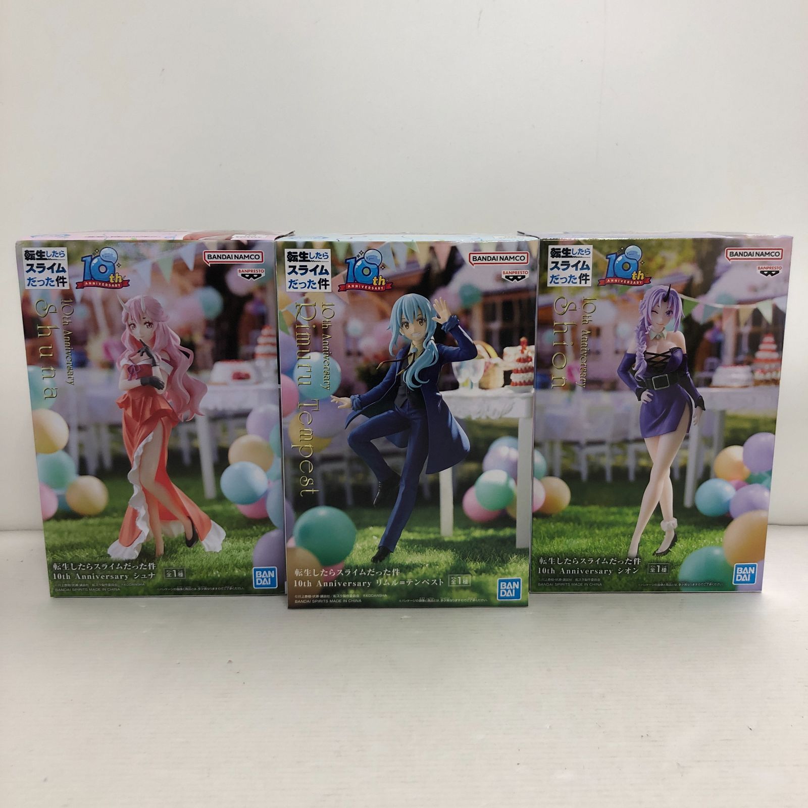 転スラ フィギュア 10体セット 転生したらスライムだった件 ESPRESTO-Clear materials-魔王