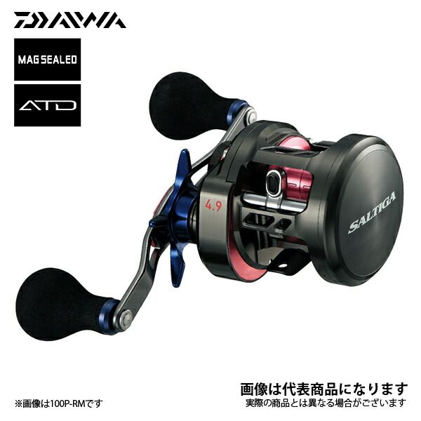 Daiwa ソルティが BJ 100PL-RM ベイトリール DAIWA（釣り） ダイワ ソルティガBJ 100SH ／ベイト