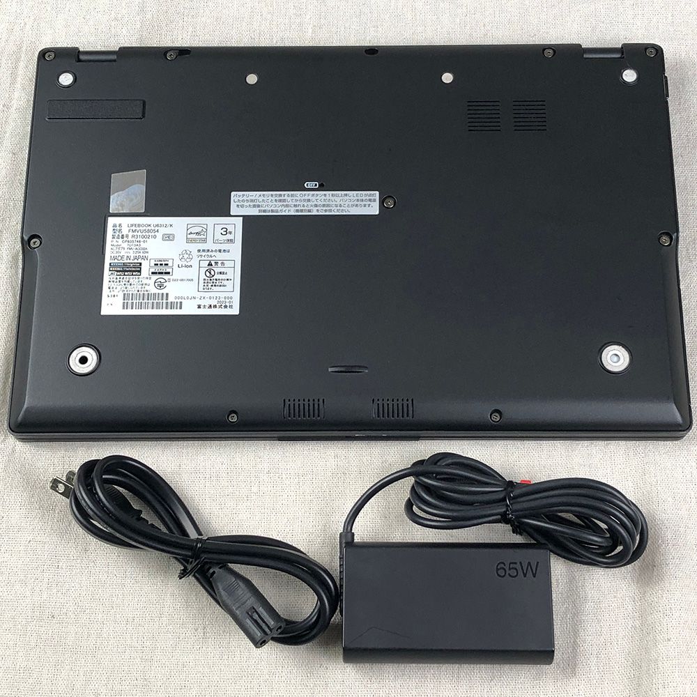 ノートPC パソコン FUJITSU 富士通 LIFEBOOK U6312/K【i5-1245U
