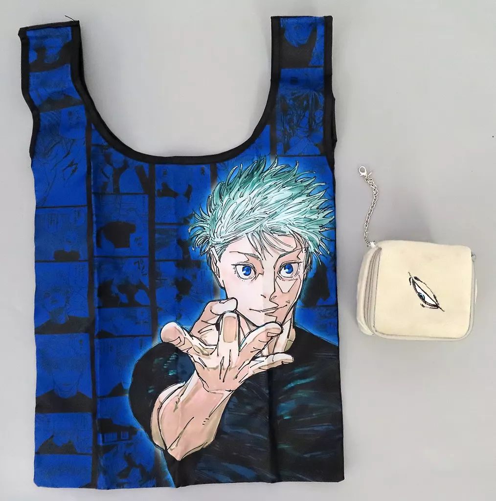 中古】バッグ 五条悟 獄門疆エコバッグ 「芥見下々 呪術廻戦展