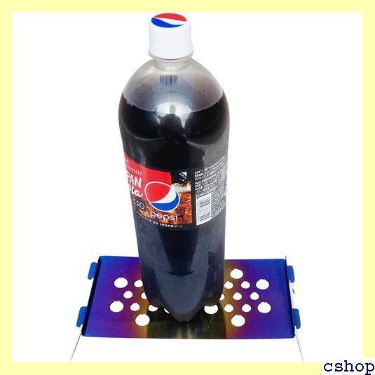  64チタン 登山 テーブル コンパクト ウルトラライト 155 g 虹色に輝く陽 酸化 1170 集魚灯 フィッシングツール