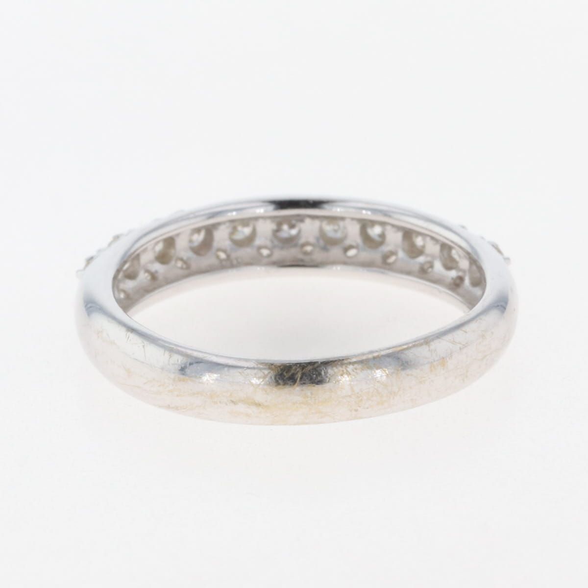 メレダイヤ デザインリング プラチナ 指輪 リング 15号 Pt900 