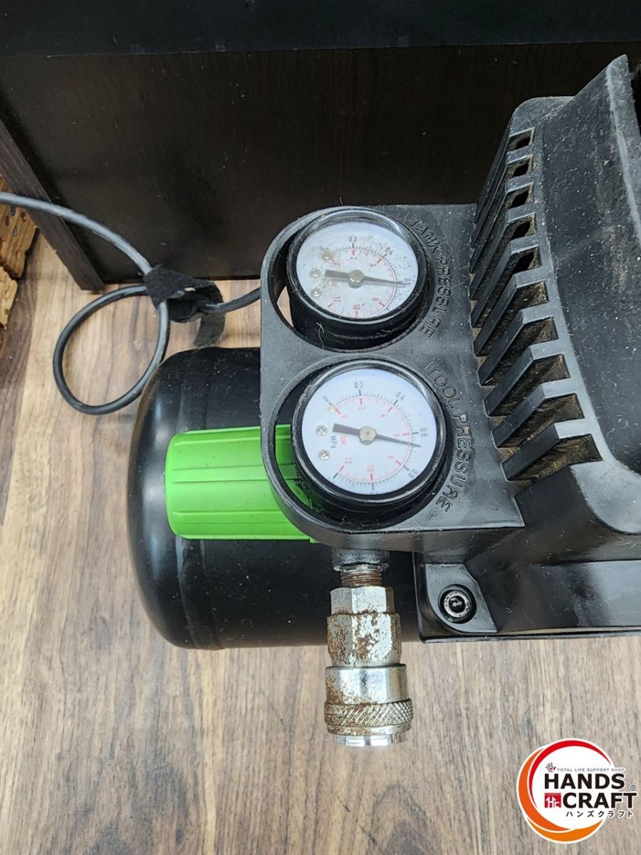 ♭ エアーコンプレッサー 100V CP-8A オイルレス型 MINATO ミナト電気工業 熊本けやき通り店