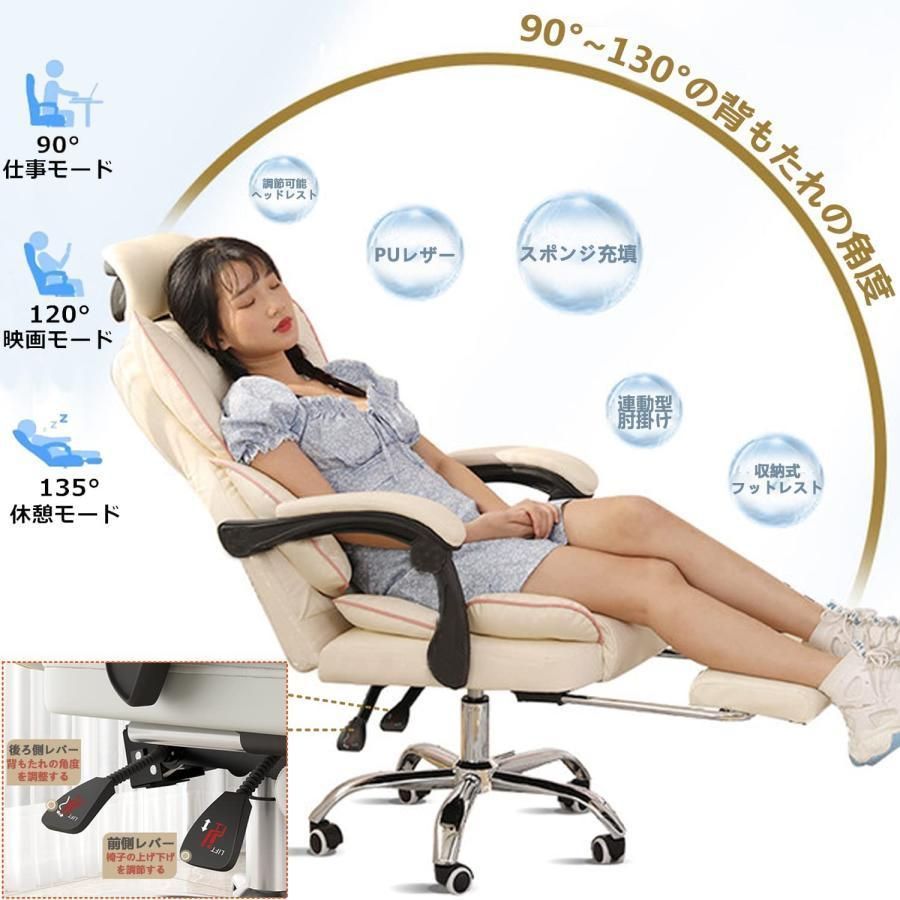 パソコンチェア 360度回転