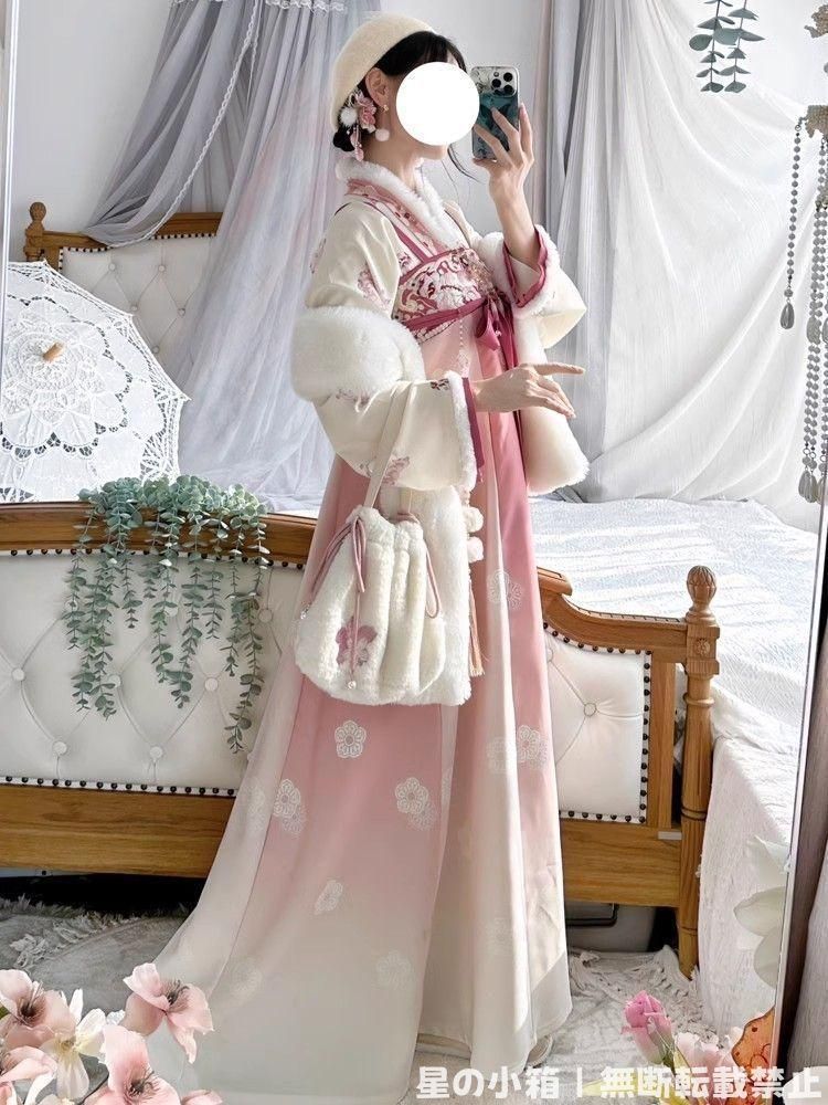 2025 豪華刺繍 漢服 かんふく 古風衣装 レトロ風 中華ロリータ コスプレ ワンピース 唐装 仙女服 中華風 美しい刺繍 撮影会 舞台演出 推し活 仮装 HF 435