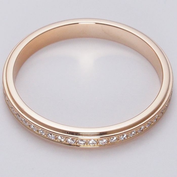 最終 カルティエ❣️ ダムール フルエタニティリング PG750 47 ダイヤ