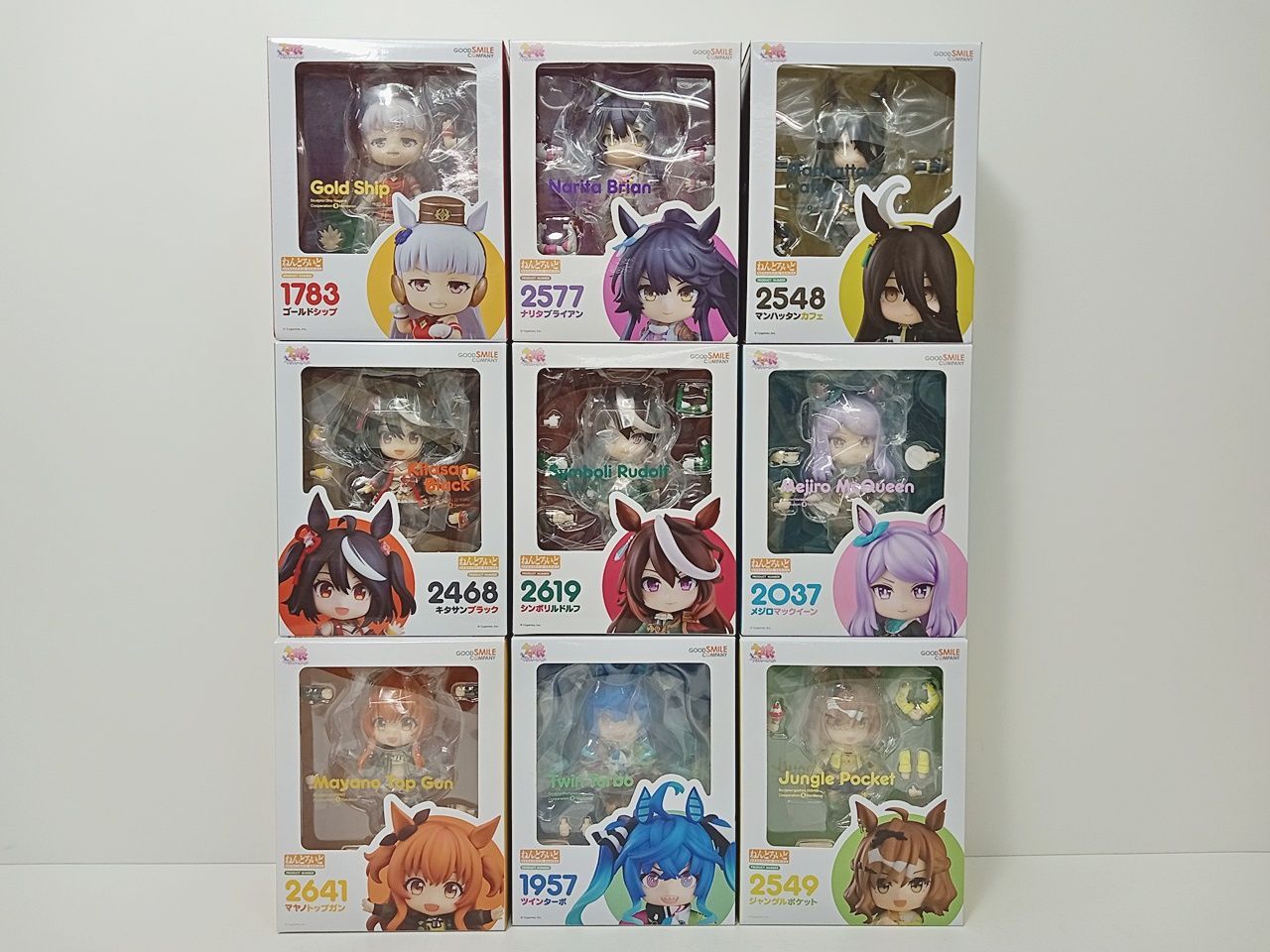 ねんどろいど　ウマ娘　フィギュア　　7点セット　まとめ売り ウマ娘ねんどろセット