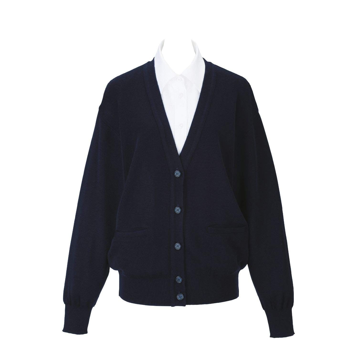 Size L_Color ネイビー カーシーエンジョイ ENJOY EW99 カーディガン ネイビー L