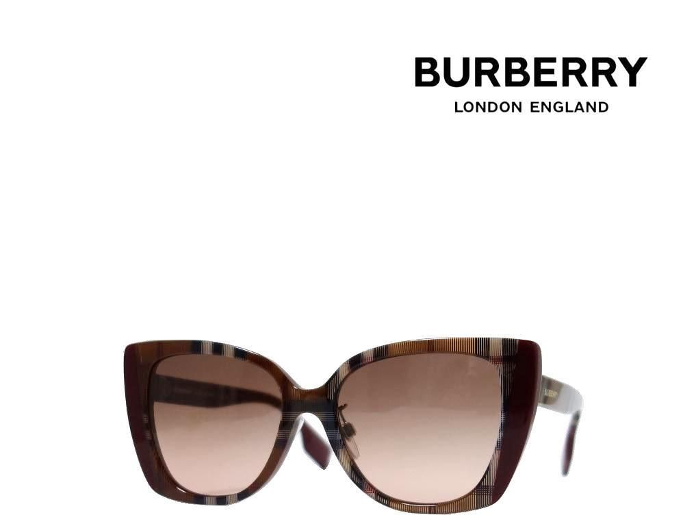 【BURBERRY】バーバリーサングラスBE4393F4054/13ボルドー・チェック国内正規品