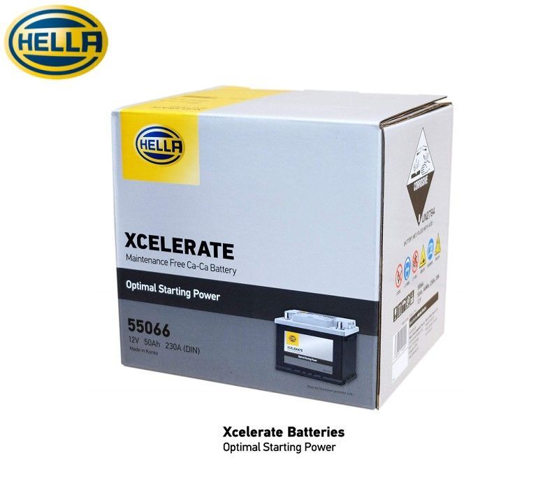 HELLA ヘラー バッテリー 50Ah 55066/L1 LN1 - メルカリ