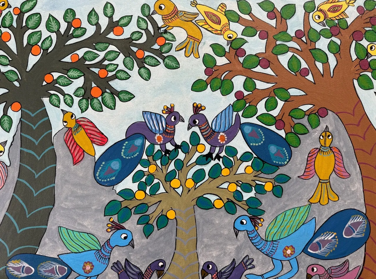 新品・未開封】SHOGEN 絵画 アート アフリカ 京都 学校 壁画 美術