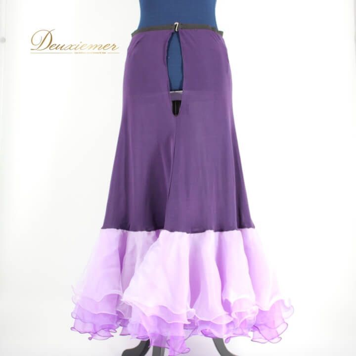 【美品 社交ダンス衣装】スカート レッスン パーティー DANCE FASHION WORLD ダンスファッションワールド 紫 パープル 花柄 楽天市場】【受注生産S 3XL】 社交ダンス衣装 社交ダンス ドレス