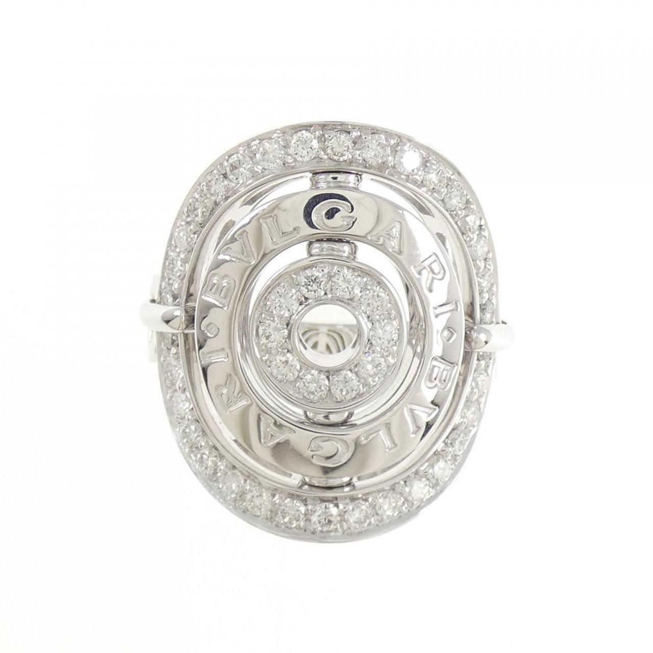 K18WG BVLGARI ブルガリ アストラーレ チェルキ ダイヤ レディース ネックレス ブルガリ BVLGARI アストラーレ チェルキ リング K18YG 10.5g 約11号