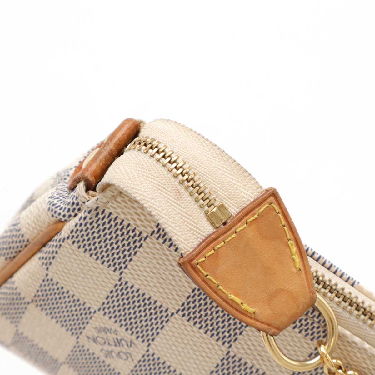 LOUIS VUITTON ルイ ヴィトン ダミエアズール エヴァ アクセサリー  