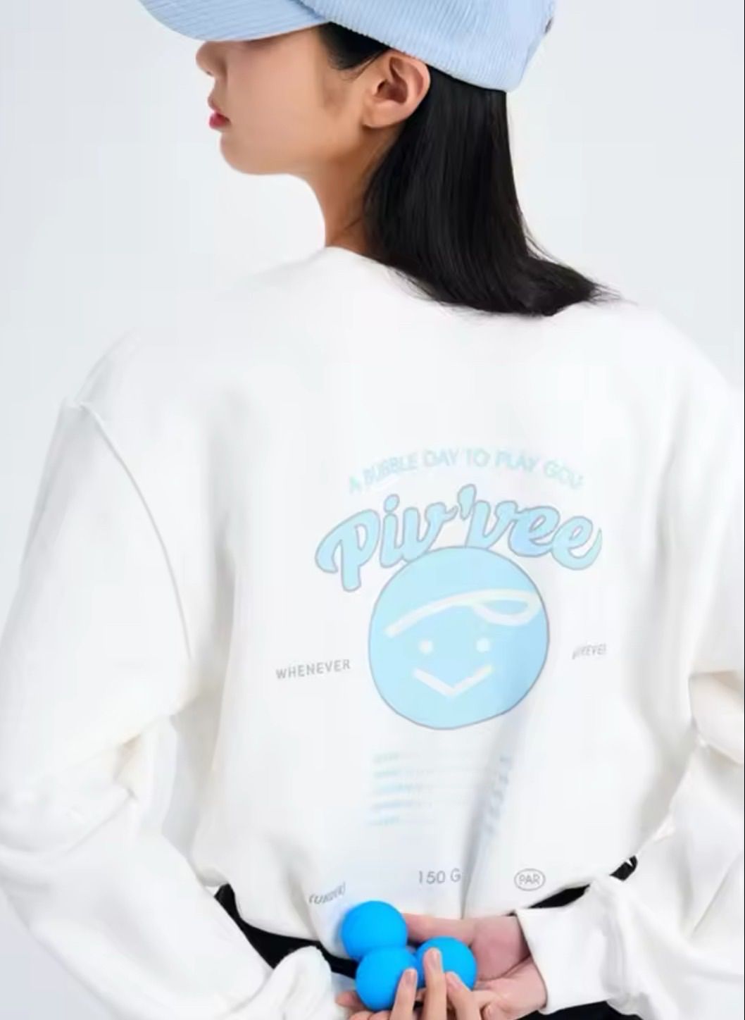 PIVVEE（フィブビー）ゴルフ　トレーナー白 alpen-group_1185438014