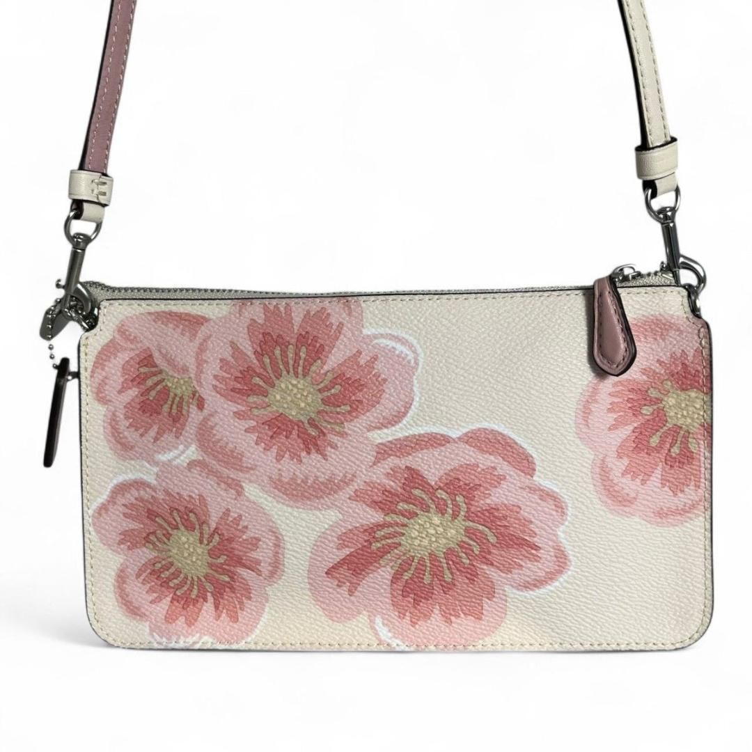COACH ショルダーバッグ ノア ポップアップ メッセンジャー 日本限定 桜 極美品 日本 限定品✨ コーチ 2way 桜 ノア ポップアップ