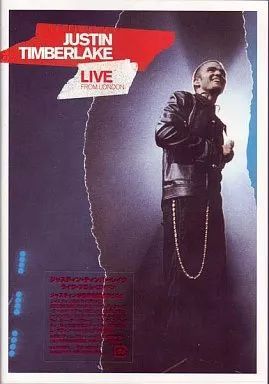 ライヴ・フロム・ロンドン/ジャスティン・ティンバーレイク：未開封DVD ライヴ・フロム・ロンドン/ジャスティン・ティンバーレイク：未