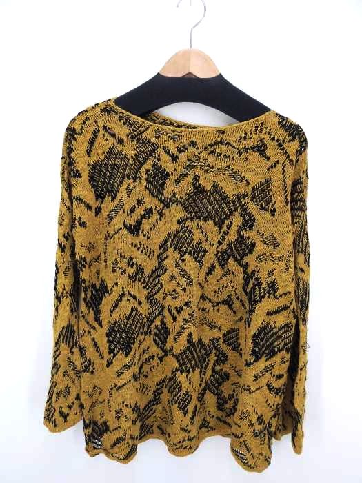 人気の福袋 激安の 新品、未使用 クラネ CLANE SHEER FLOWER KNIT TOPS