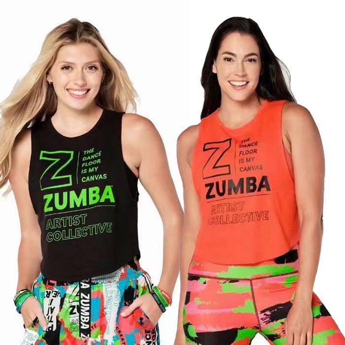 ZUMBAウェアエアロダンスTシャツ オープニング 大放出セール - その他