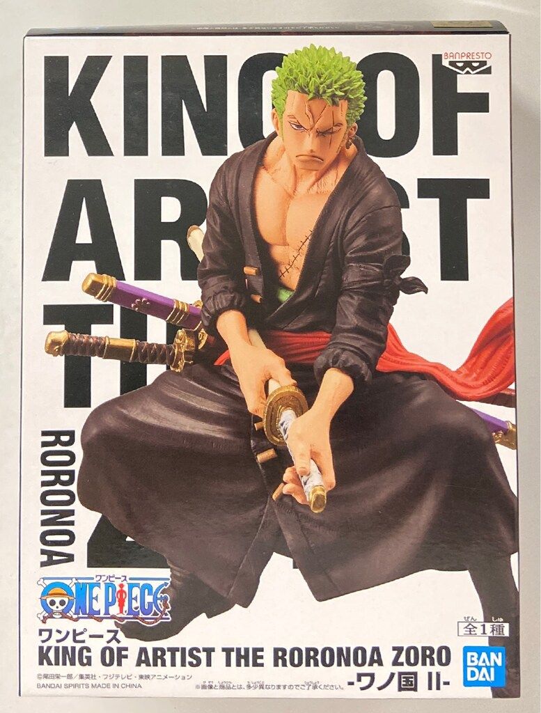 BANDAI SPIRITS KING OF ARTIST ワノ国Ⅱ THE RORONOA ZORO ゾロ