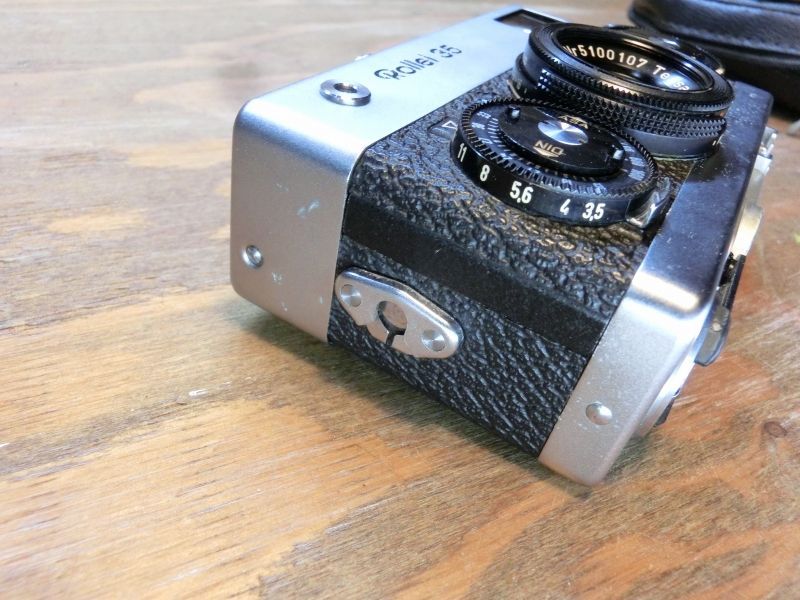 【完動品・美品】Rollei 35 ローライ35 シルバー　ドイツ製　露出計OK 7575 良品 Rollei 35 露出計OK ドイツ製 シルバー - メルカリ