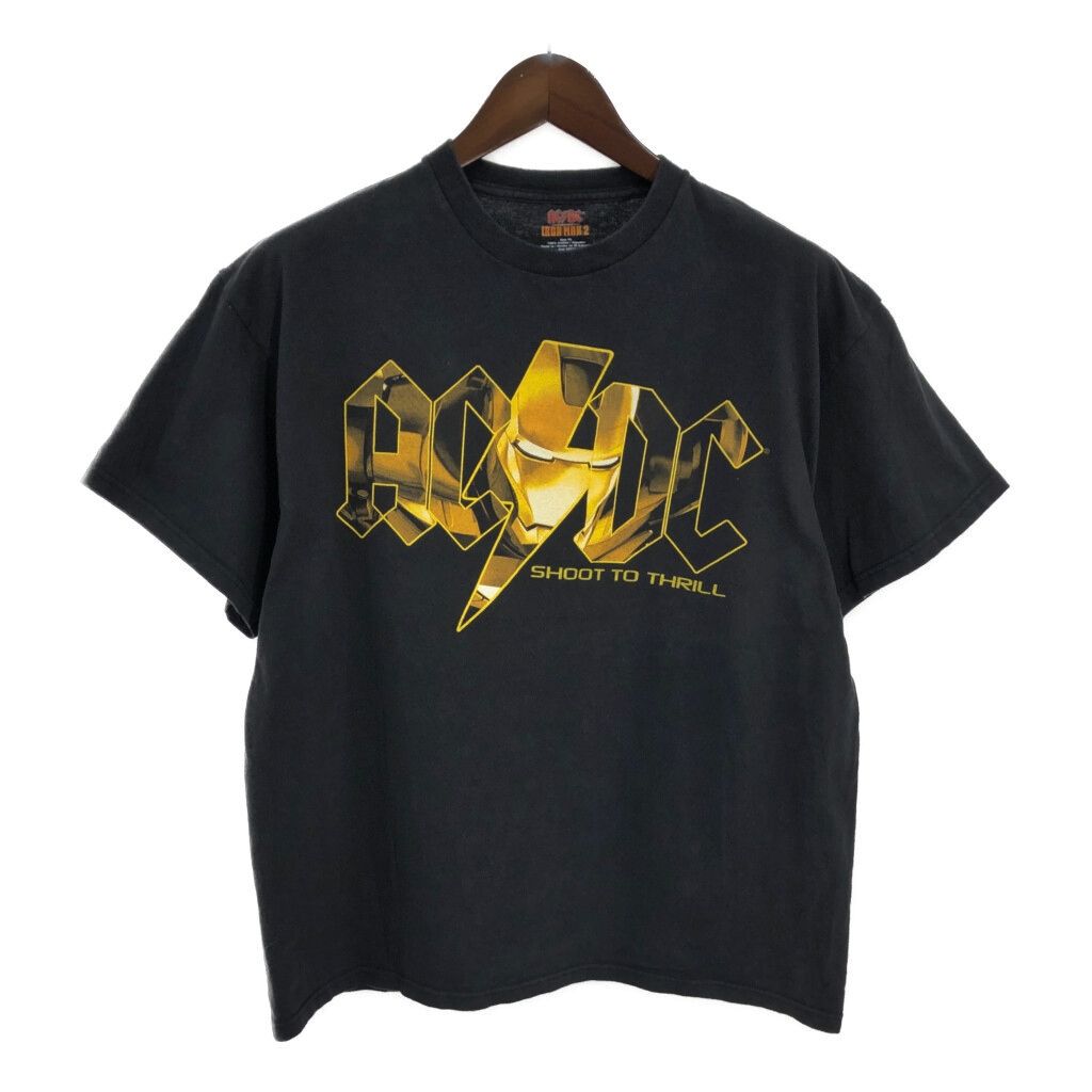 ACDC エーシーディーシー × IRONMAN2 アイアンマン2 半袖Tシャツ