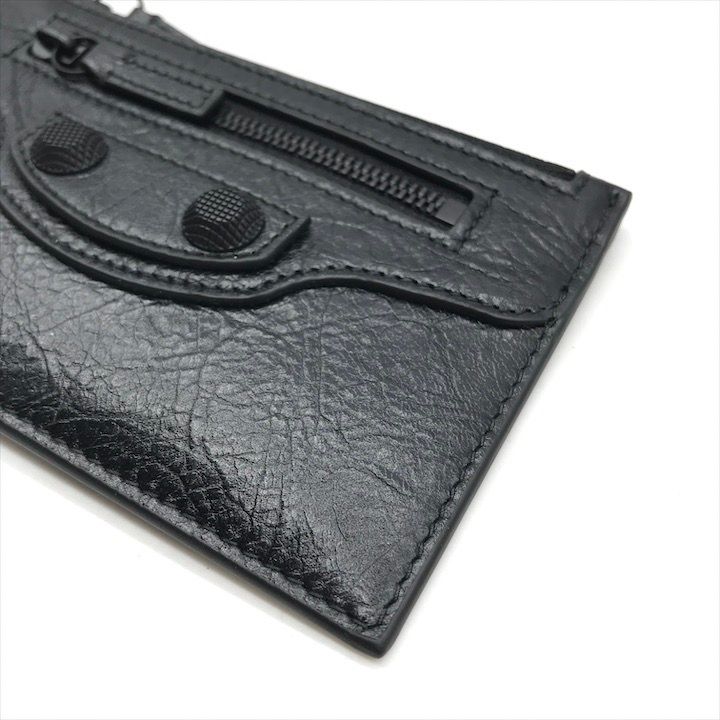 新品未使用 BALENCIAGA バレンシアガ ルシティ ロング  カード ケース ホルダー 財布 ブラック 国内未発売カラー m13839 新品未使用】 BALENCIAGA バレンシアガ ルシティ ロング コイン カード