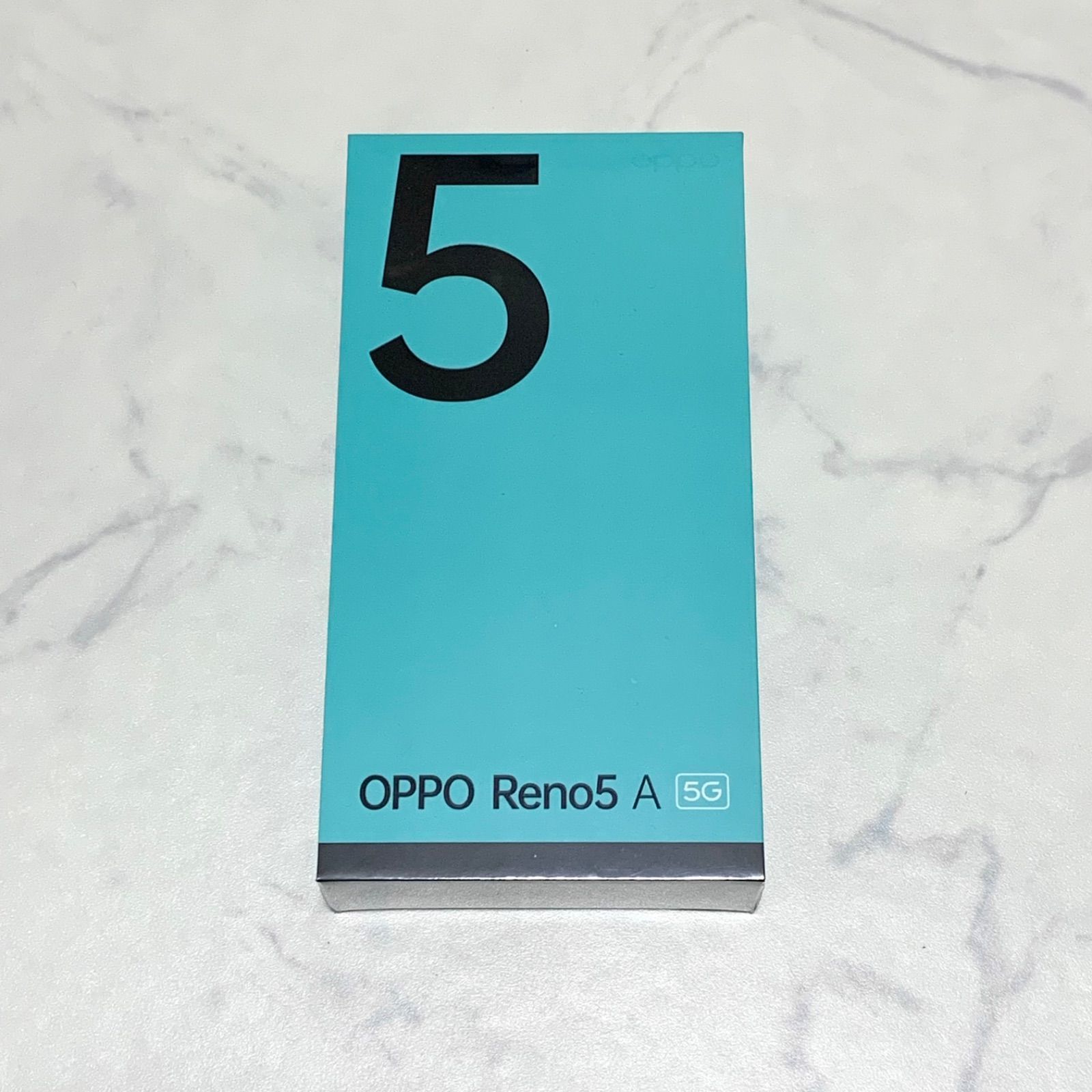 OPPO - 新品・未開封　OPPO  Reno5A アイスブルー デュアルSIM 新品未開封 OPPO Reno5A SIMフリー デュアルSIM版 アイスブルー