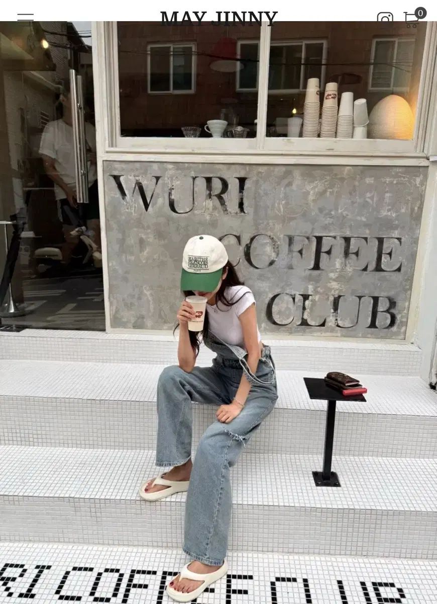 デニムオーバーオール