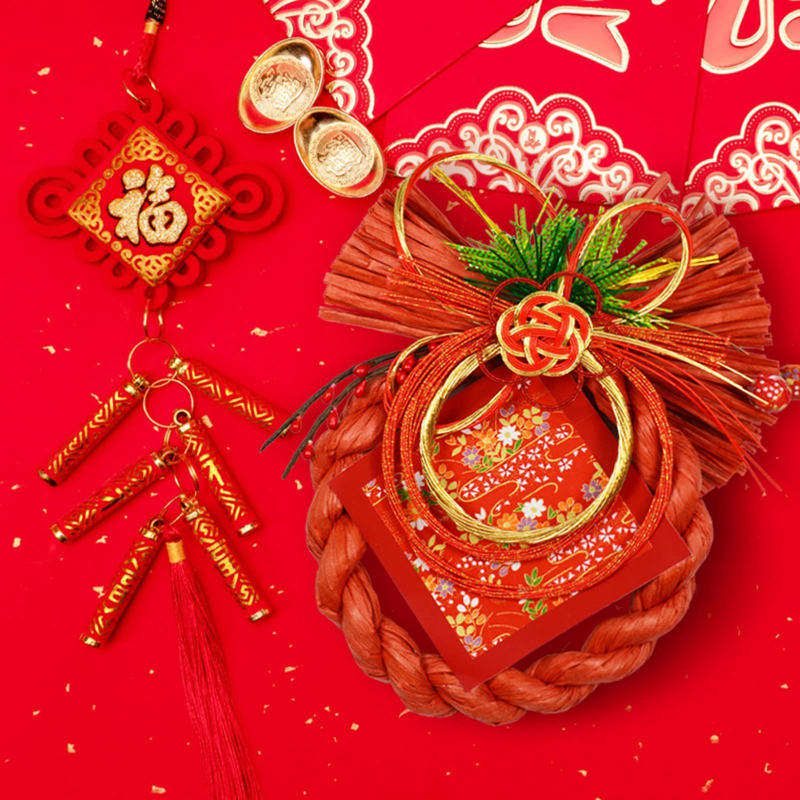 注連縄 初穂飾り リース 天然素材 水引飾り しめ縄 和モダンお正月飾り