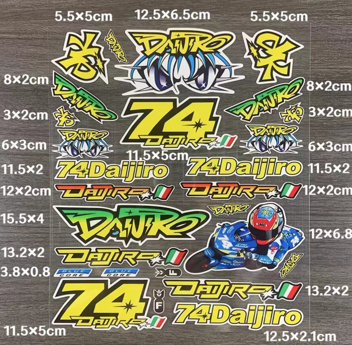 ☆アウトレット☆新品 MotoGP 日本GP 加藤大治郎 Daijiro 74