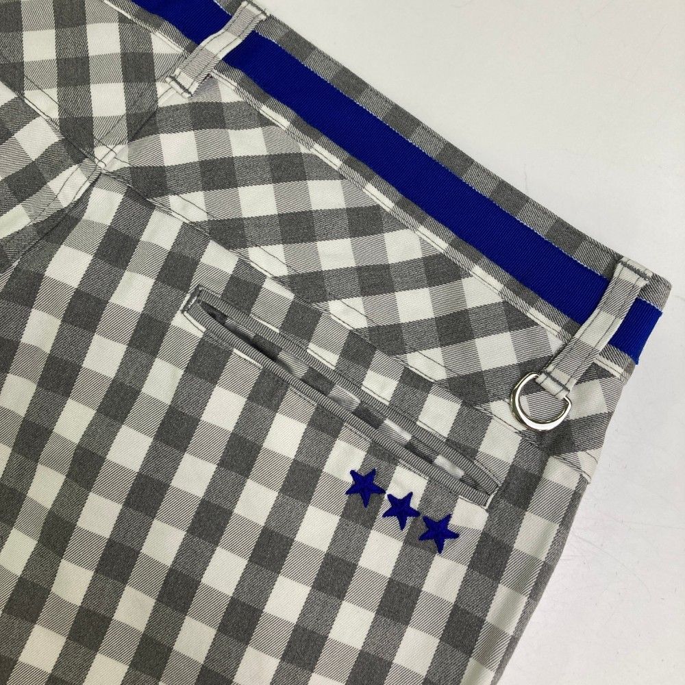 サイズ：50 ARCHIVIO アルチビオ  ストレッチ パンツ チェック柄 グレー系 [240101469671] ゴルフウェア メンズ ストスト サイズ：50 ARCHIVIO アルチビオ ストレッチ パンツ チェック柄