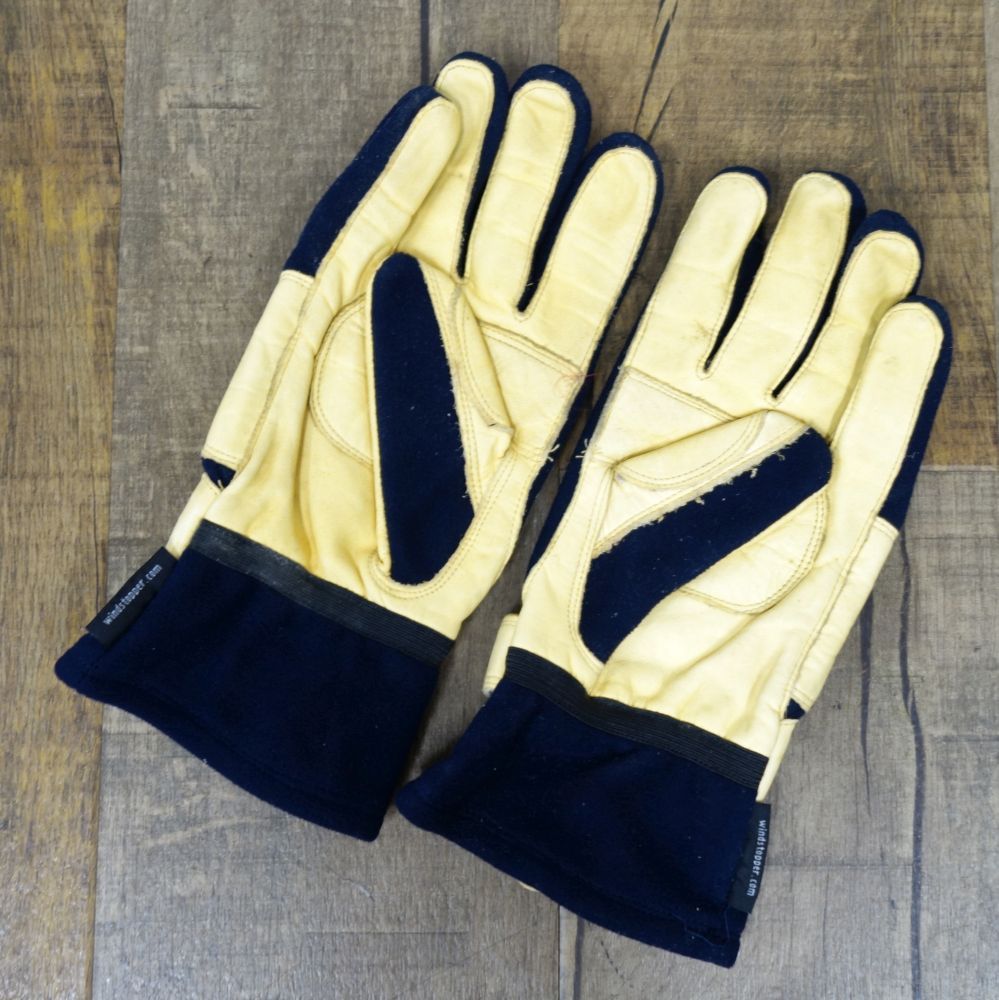 ヘストラ HESTRA レザー グローブ 革 手袋 サイズ9 GORE WINDSTOPPER 防風 登山 バックカントリー スキー アウトドア