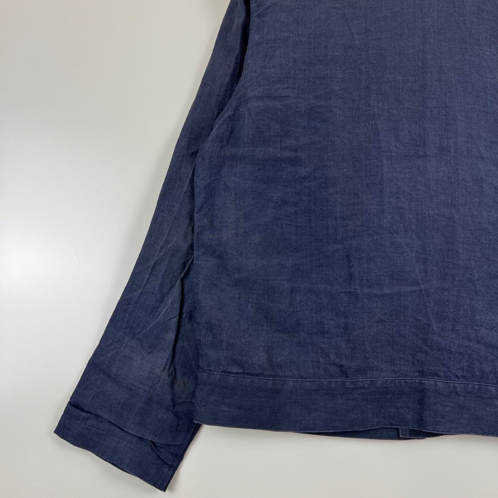nest Robe CONFECT linen field jacket 3 navy ネストローブ 