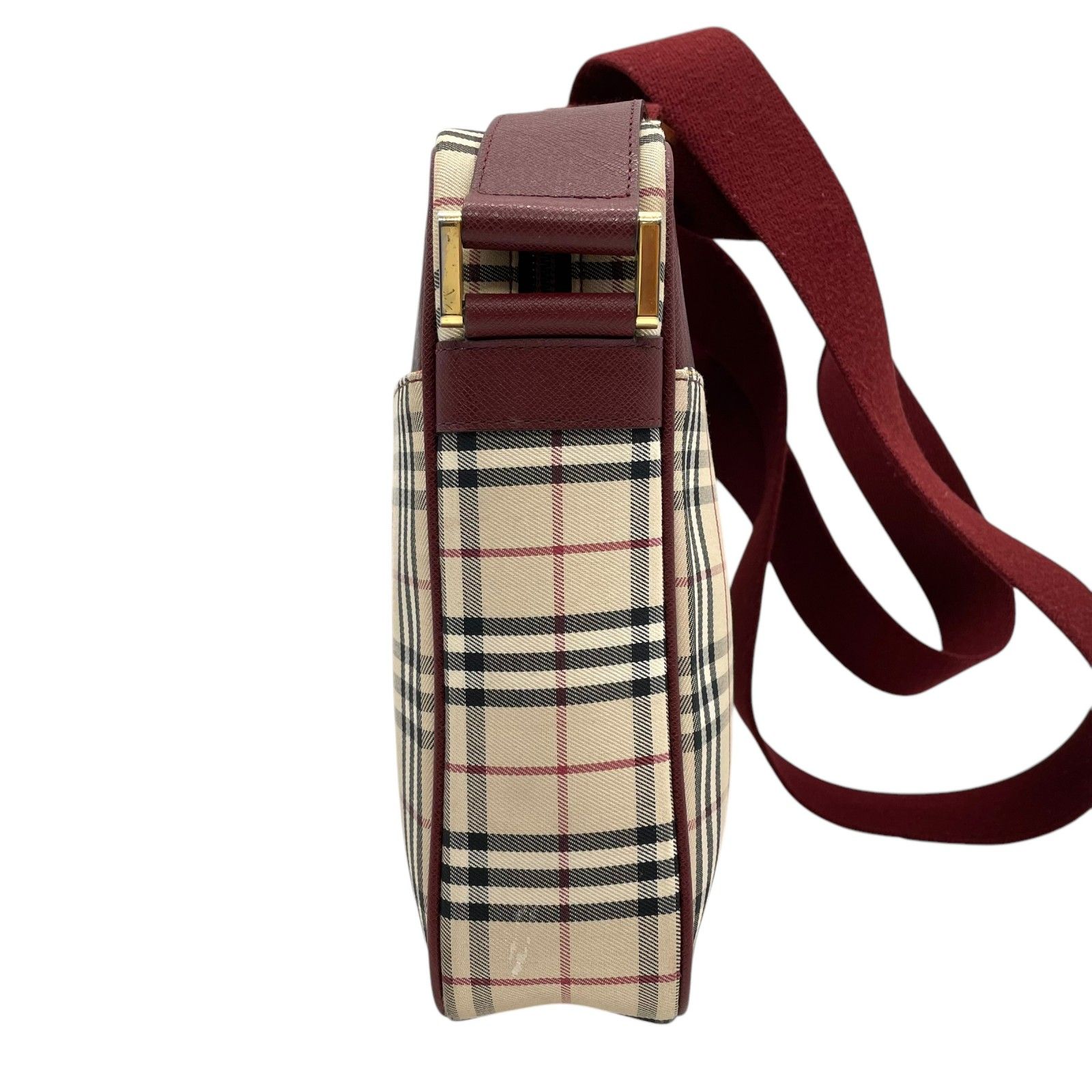 美品】BURBERRY バーバリー ショルダーバッグ ノバチェック
